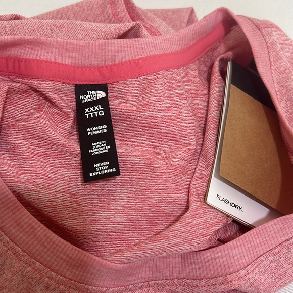 THE NORTH FACE SLEEVELESS TANK TOP WOMEN PINK Sz 3XL NEW - Picture 7 of 12